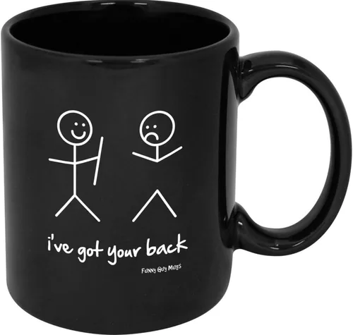 Miniatura 18 de Funny Guy Mugs Good Friends Are Like Stars Taza de café de cerámica – 11 oz – Taza de café divertida ideal para mujeres y hombres – Divertida taza