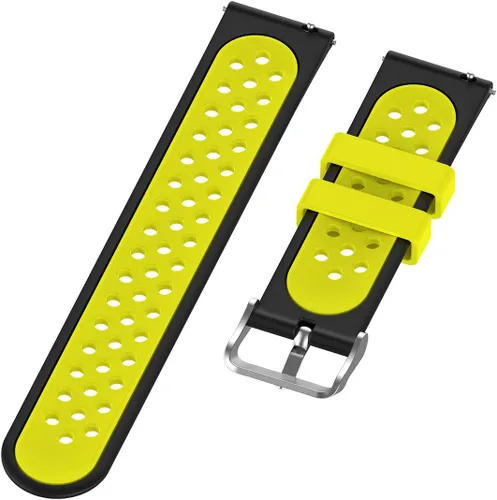 Miniatura 7 de FitTurn Bandas de liberación rápida con agujero transpirable de 0.787 in compatibles con Garmin Approach S40/Forerunner 245 645 165