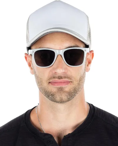 Miniatura 34 de Funky Junque Gorra de béisbol de béisbol en blanco para hombre y mujer