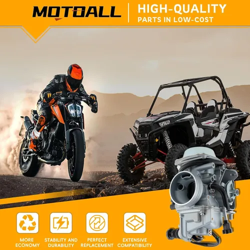 Miniatura 2 de MOTOALL Carburador TRX350 para Honda Rancher 350 TRX350 350ES 350FE 350FMTE 350TM 2000-2006 Carb