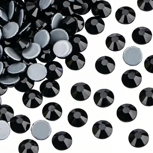 Miniatura 11 de Hot Fix - Diamantes de imitación de cristal con parte trasera plana, gemas de diamantes de imitación de 0.189 in