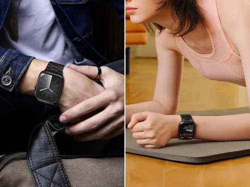Miniatura 5 de iiteeology Correa ligera de acero inoxidable diseñada para Apple Watch Series 1-11, 42mm, 41mm, 40mm, 38mm, SE2 y SE3, reemplazo de correas iWatch