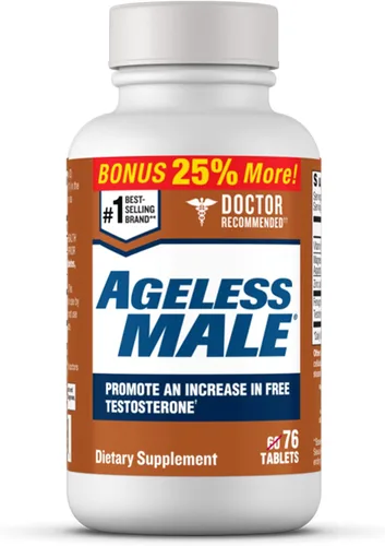 Miniatura 11 de Ageless Male Free Testosterone Booster Supplement for Men, 60 Tablets