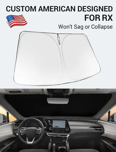 Miniatura 569 de Proadsy Parasol plegable para parabrisas delantero 2026, ajuste personalizado, accesorios para CRV SUV LX EX EX-L EX-L Navi Touring 2017-2022