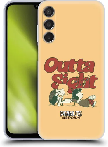 Miniatura 348 de Head Case Designs Funda de gel Woodstock 50th con licencia oficial de Peanuts Snoopy Guitar 1969 [protección de grado militar] compatible