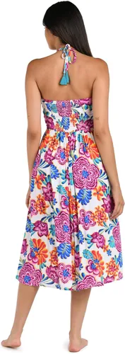 Miniatura 5 de La Blanca Vestido midi para cubrir el traje de baño para mujer
