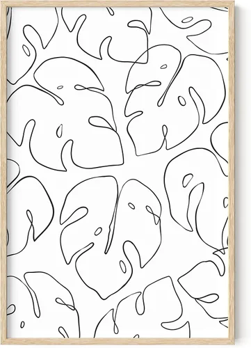 Miniatura 40 de HAUS AND HUES Impresión artística minimalista de mujer, póster de figura femenina, arte abstracto de pared neutro, arte de pared de dibujo lineal