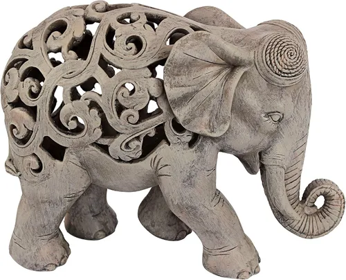 Miniatura 4 de Design Toscano Escultura Jali Anjan el elefante