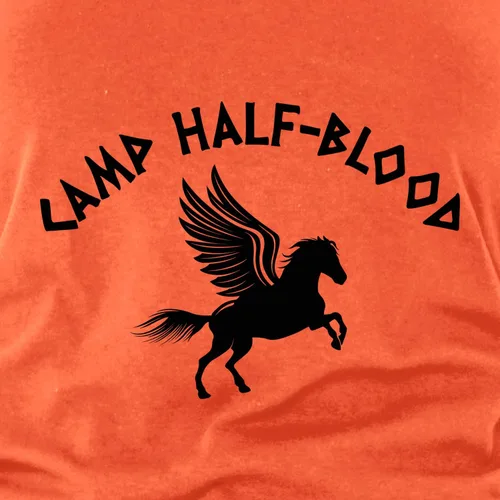 Miniatura 3 de shop4ever Camiseta Camp Half Blood Demigods para mujer