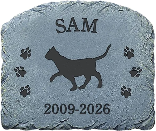 Miniatura 28 de Let's Make Memories Piedra conmemorativa personalizada para mascotas Forever Friend - Perro - Marcador de jardín de condolencias Perro - Angel