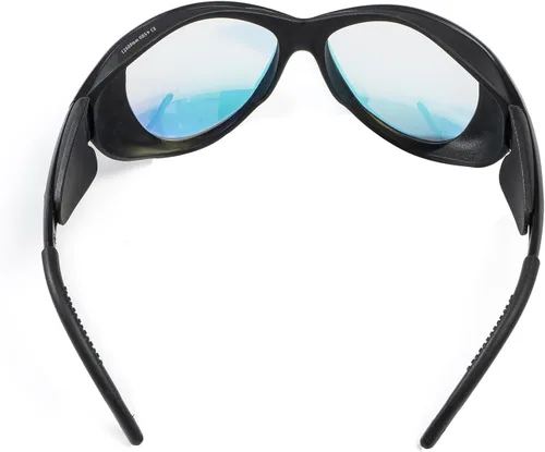 Miniatura 3 de MCWlaser Gafas de seguridad láser de CO2 10600nm Gafas de seguridad OD5+Profesional de protección láser tipo reflectante