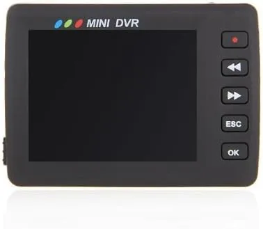 Miniatura 3 de Toworld18 2.5 "LCD Angel Eye Portable Mini Video Grabación Botón DVR Video Recorder Cámara KS-650M