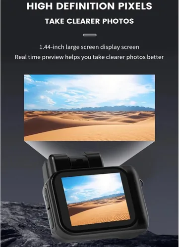 Miniatura 4 de Mini cámara con llavero, el amigo de bolsillo HD más pequeño del mundo, cámara de fotos y video KeyCam con 6 filtros, duración de la batería de 100