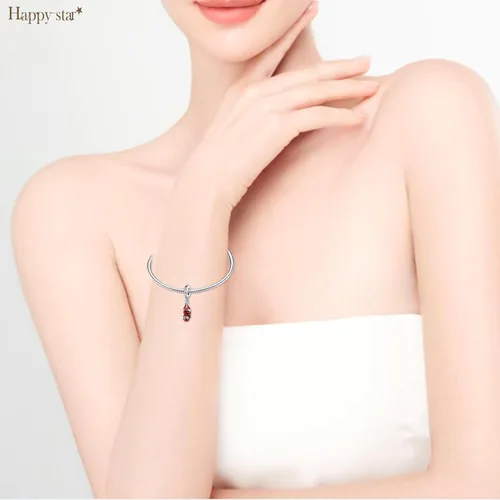 Miniatura 3 de HappyStar Charms Beads fits for Pandora Charms Bracelets for Woman,925 Sterling Silver Star Wars Harry Charms Dangle Pendant,Girl Jewelry Gifts
