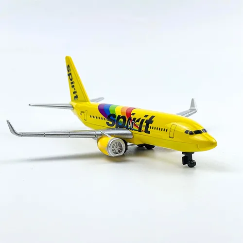 Miniatura 3 de AVIAMUSE Spirit modelo de avión, avión de librea arco iris, adecuado para colección y exhibición
