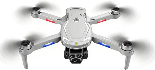 Miniatura 10 de Remote Control Aerial Drone with 3-Camera 8K HD Brushless Power Intelligent Avoidance Obstacle Trajectory Flight, Optical Flow Hover, Gesture