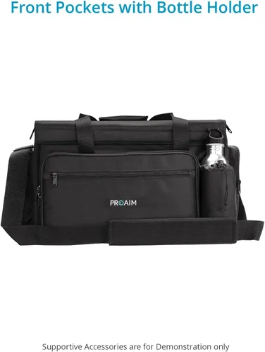 Miniatura 5 de PROAIM Cine - Bolsa de cubo para equipo de cámara, fotógrafo, videógrafos y videógrafos. Sólida y espaciosa, bolsas extraíbles, 4 bolsillos
