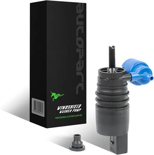 Miniatura 7 de 1 motor de bomba de líquido para limpiaparabrisas delantero/trasero de 12 V con kit de repuesto de arandela de goma compatible con modelos 07-11 CRV