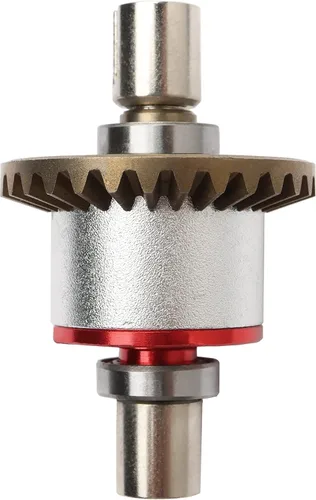 Miniatura 13 de Eje de transmisión de eje central principal de metal, piezas de repuesto mejoradas para 1:12 124019 124018 RC Accesorios de repuesto para automóviles