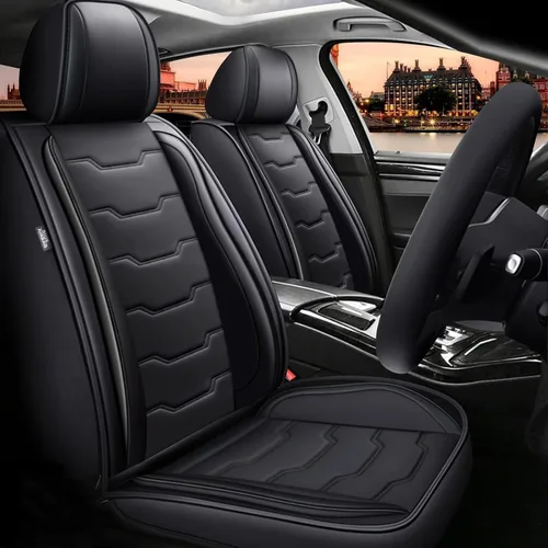 Miniatura 10 de DISUTOGO 2 Front Seat Covers for Hyundai Tucson 2005-2024 2025 2026, Waterproof Faux Leather Car Seat Covers Easy Clean & Compatible Airbag