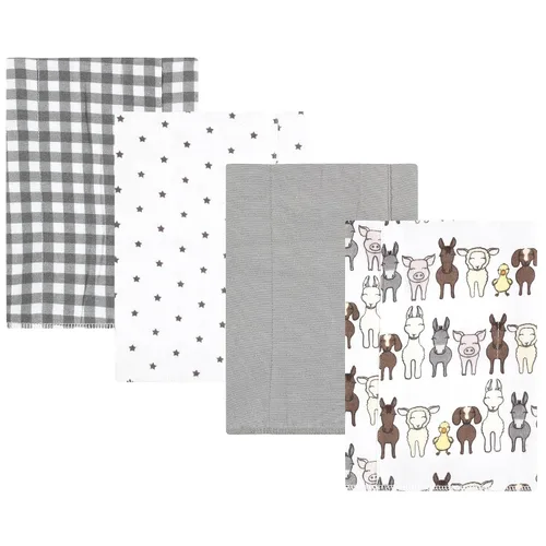 Miniatura 236 de Hudson Baby - Paños unisex de franela de algodón para bebé, bosque, talla única