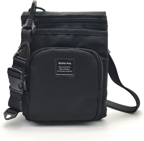 Bolsa ligera para teléfono móvil con correa ajustable, se puede usar como bandolera, bolsa de hombro o cangurera deportiva, diseño minimalista,