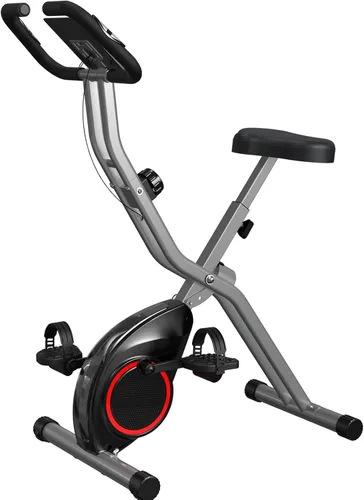 Miniatura 19 de USLIM Bicicleta de Ejercicio Plegable Bicicletas Estáticas para el Hogar, Bicicleta de Entrenamiento Interior 5 EN 1, Bicicleta de Ciclismo