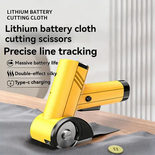 Miniatura 2 de Rechargeable High-Speed Cardboard Cutter, Cordless Electric Scissors, Automatic Cardboard Box Cutter with Safety Lock, 4-Speed Adjustment, Rotary