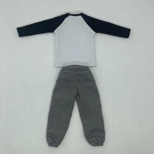 Miniatura 3 de Colaxi Figura masculina a escala 1/6, ropa de muñeca hecha a mano, traje completo, disfraz de figura de acción para figuras de soldados masculinos