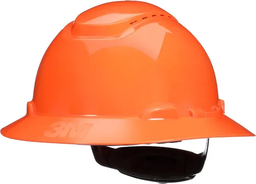 Miniatura 24 de 3M Hard Hat SecureFit H-800 Series Casco de seguridad estilo ala completa con sensor Uvicator, suspensión de trinquete de difusión de presión de 4