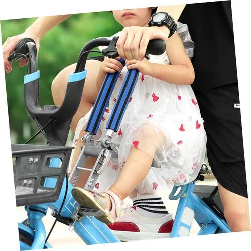 Miniatura 5 de 1 asiento de bicicleta montado en la parte delantera y diseño seguro adecuado para niños para paseos familiares