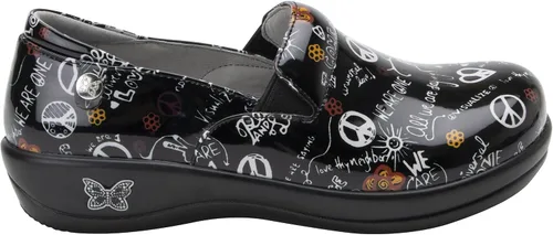 Miniatura 2 de Alegria Keli Peace & Love - Zapatos de piel para mujer, 9 W US, Peace & Love