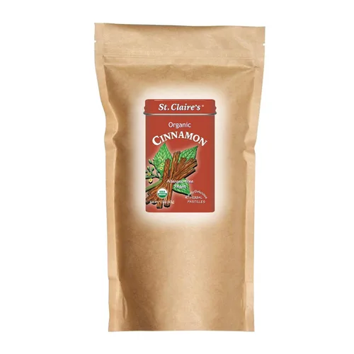 Miniatura 37 de Pastillas Herbales Orgánicas de St. Claire, (Jengibre, lata de 1.5 onzas, paquete de 3) Sin gluten, veganas, sin OMG, a base de plantas, sin