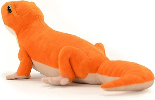 Miniatura 3 de Tiny Heart Juguete de peluche Gecko de cola gecko de simulación, 15.74 pulgadas, súper suave y lindo, figura de animal de peluche realista
