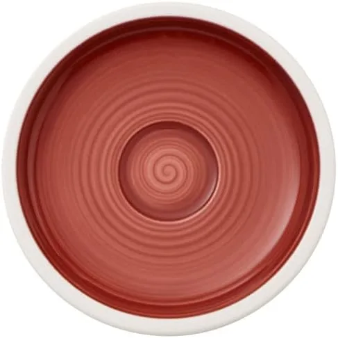 Miniatura 9 de Villeroy & Boch - Fabricación Rock Glow cafe au lait platillo, platillo discreto hecho de porcelana premium, apto para lavavajillas, cobre, negro