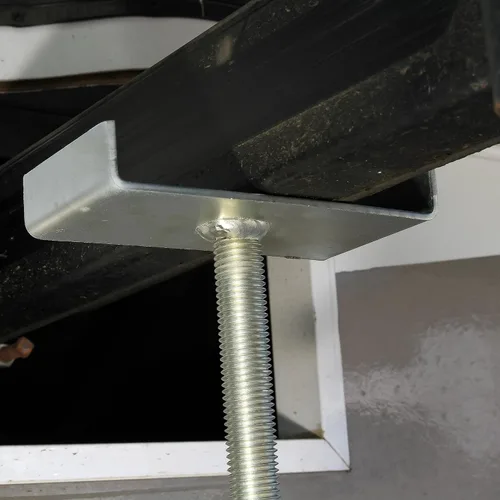 Miniatura 3 de Camco Eaz-Lift Soportes deslizantes para RV - Juntas de acero resistentes para autocaravana - Altura ajustable de 19" a 47" con posiciones