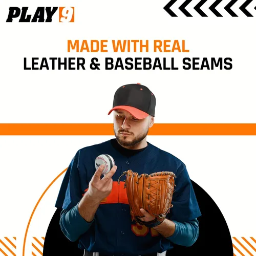 Miniatura 5 de Spinners de cuero de béisbol, entrenadores de giro de lanzamiento de béisbol