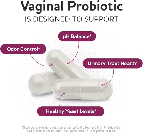 Miniatura 2 de Probióticos vaginales 50 mil millones de UFC para la salud vaginal y equilibrio del pH para mujeres Equilibrio saludable de olor y levadura