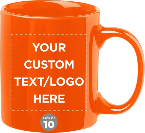 Miniatura 16 de Tazas de café de cerámica personalizadas para el Día del Padre, 11 onzas, juego de 10/50/100, paquete personalizado a granel, juego de tazas de café