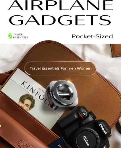 Miniatura 4 de LISEN Artículos esenciales de viaje en avión para mujeres y hombres, soporte de teléfono para escritorio, crucero, vacaciones, esenciales 2026
