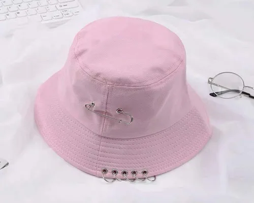 Miniatura 3 de Sombreros de pescador unisex con anillo de hierro plegable, sombrero de pescador, protección solar, sombrero de verano al aire libre
