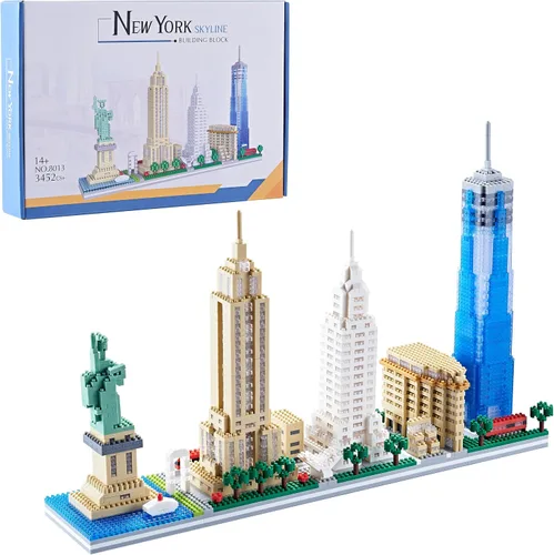 Miniatura 12 de Big Ben - Juego de microbloques de torre de reloj para adultos, mini juegos de bloques de construcción icónicos de la ciudad de Londres, regalo