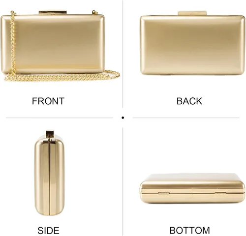 Miniatura 3 de Bolso de noche – Monederos pequeños para mujeres, bodas y fiestas, bolsa de noche formal para mujer