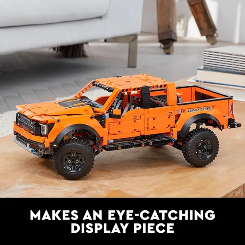 Miniatura 7 de LEGO Technic Ford F-150 Raptor 42126 Kit de construcción; disfruta de un proyecto gratificante; nuevo 2021 (1,379 piezas)