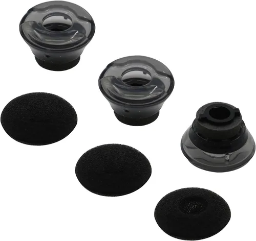 ALXCD Auriculares de gel para auriculares Voyager 5200, S/M/L 3 piezas de almohadillas de gel suave y 3 puntas de cubierta de espuma, apto para Negro