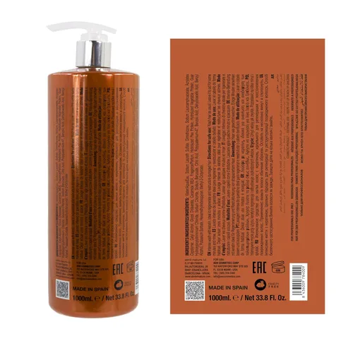 Miniatura 2 de abril et nature - Champú Profesional de Peluquería Queratina - Reparaciones y Reestructuras - Para Cabello Natural Sin Borro - Acción Ultrarápida