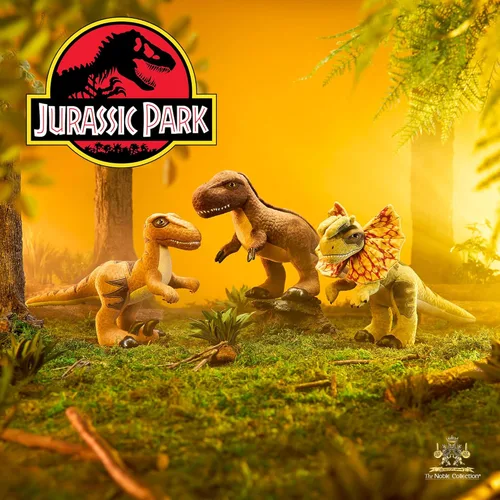 Miniatura 4 de The Noble Collection Velociraptor de peluche Jurassic Park Collector