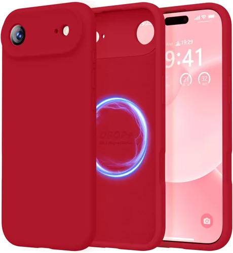 Miniatura 84 de LOVE 3000 Compatible con Funda para iPhone 15, [Cámara de Cobertura Completa de Silicona Suave] [Protección contra Caídas de 8 pies], Forro de Negro