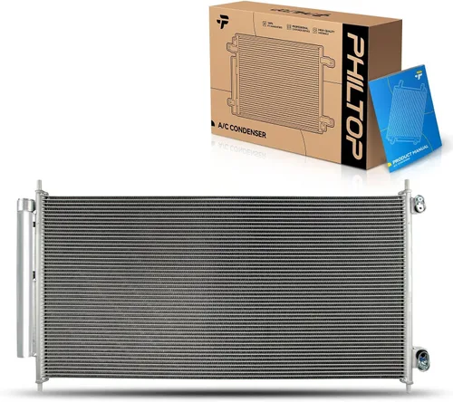 Miniatura 46 de PHILTOP Condensador de aire acondicionado para Ford Explorer 2002-2005, Mercury Mountaineer 2002-2005, Reemplazar # 3056, 1L2Z17912AA, 6L2Z19712AA