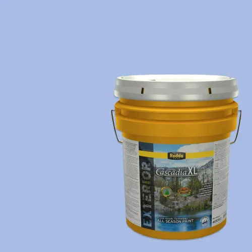 Miniatura 101 de Rodda Paint CASCADIA XL - Pintura satinada e imprimación para exteriores en uno, cuarto de galón, idea abstracta